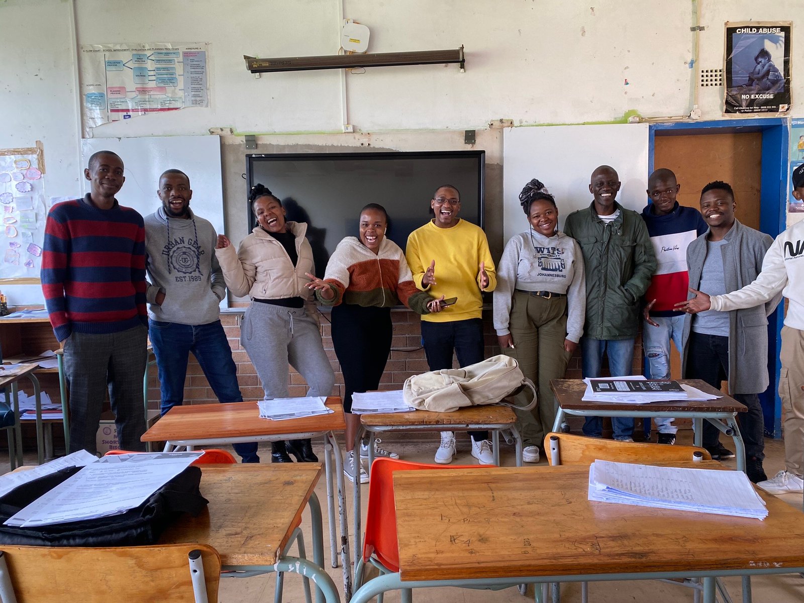 Our tutors standing together